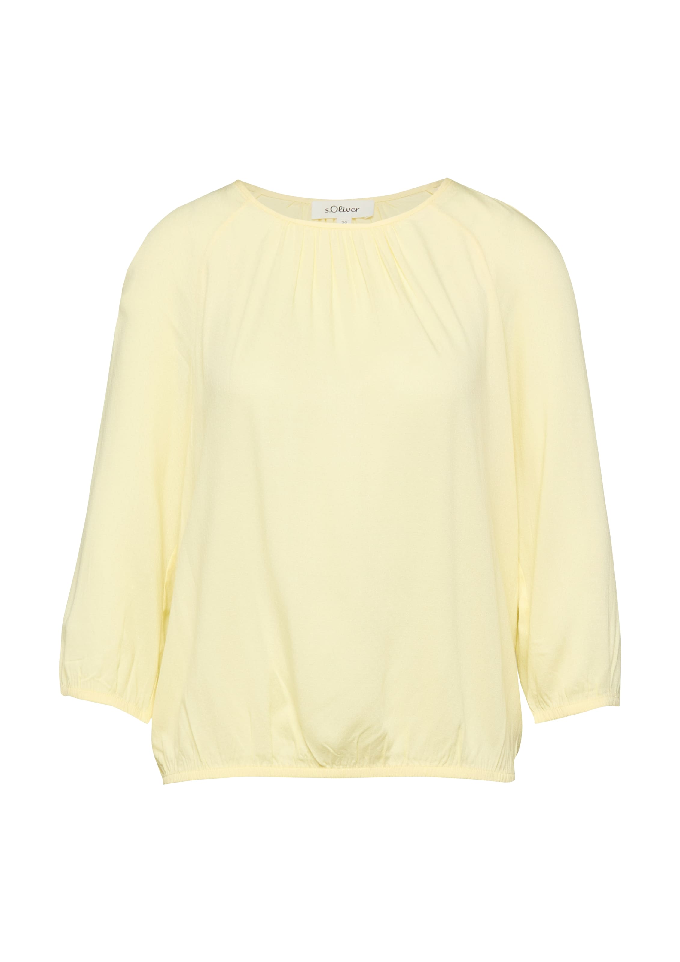 s.Oliver Blouse in Yellow: front