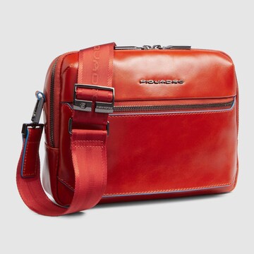Borsa a tracolla 'Blue Square' di Piquadro in rosso