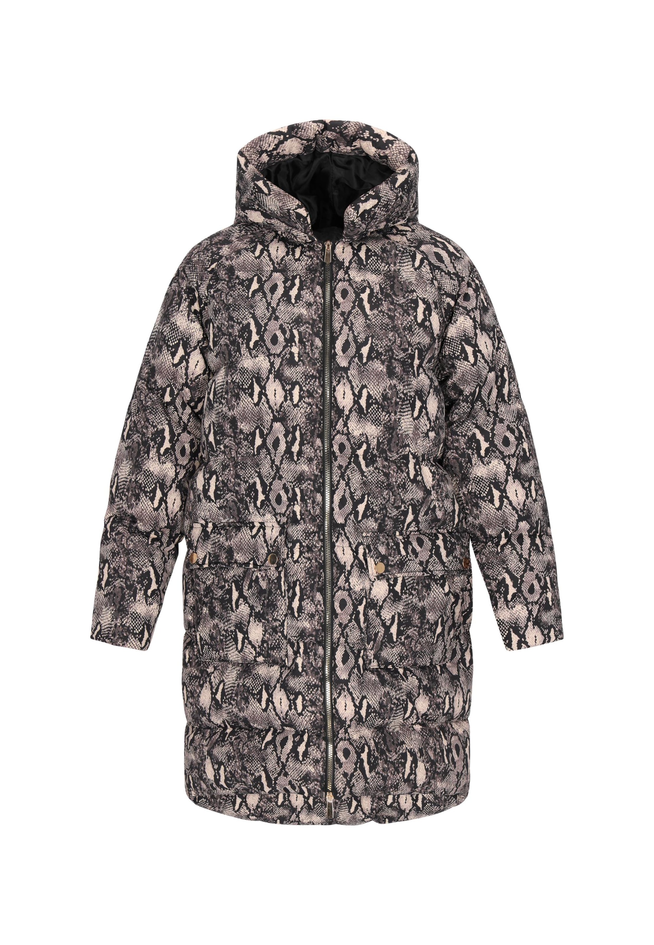 GRASSLAND - Sobretudo de inverno 'Fashion Look' em bege: frente