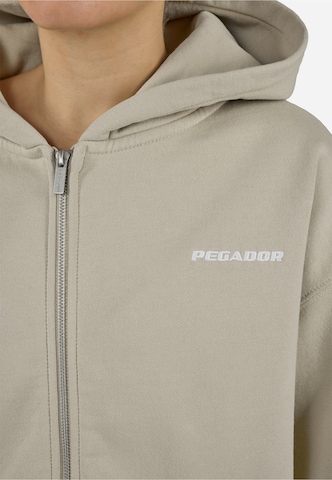 Giacca di felpa 'Clarita' di Pegador in beige