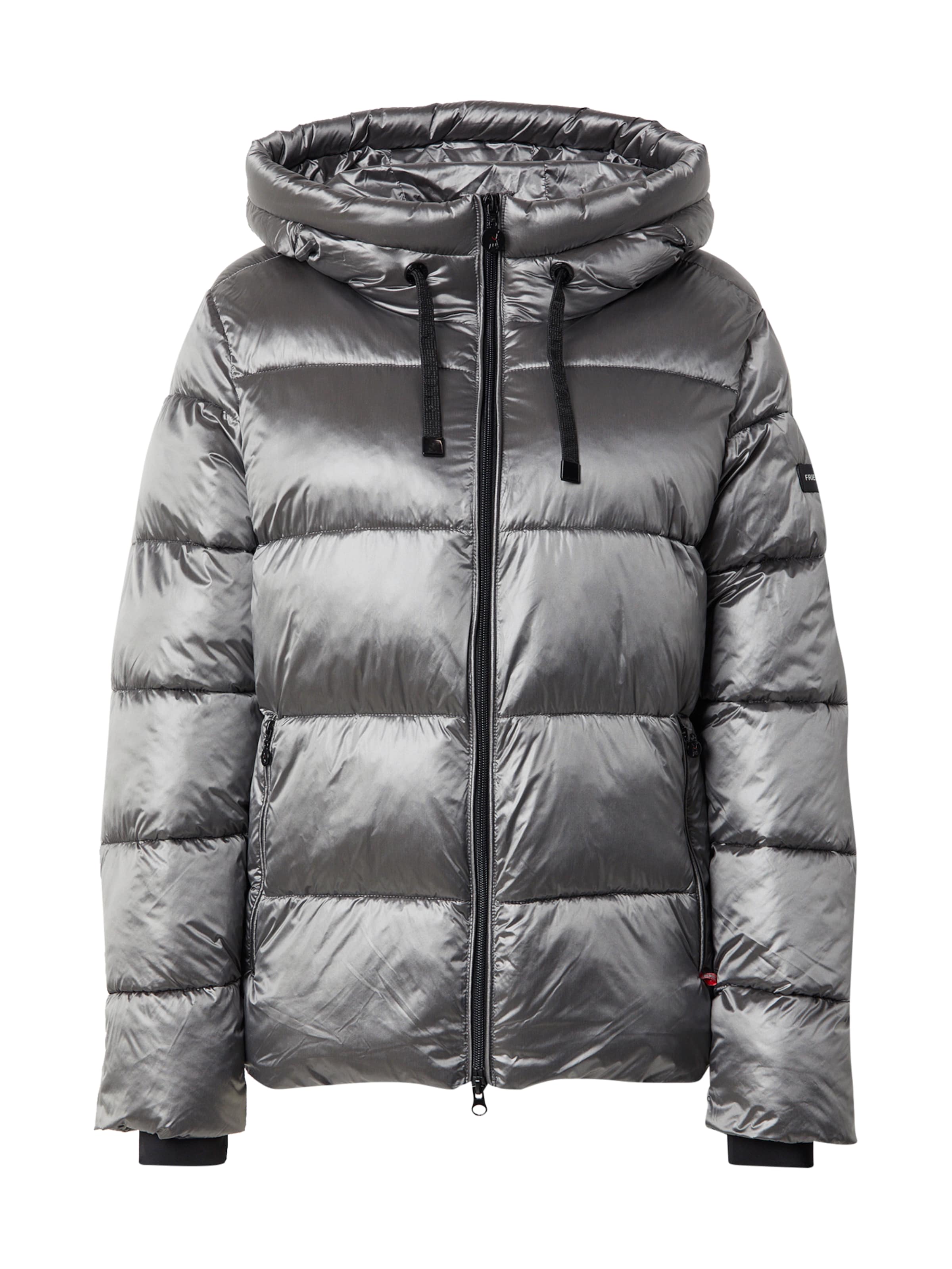 Giacca invernale di Frieda & Freddies NY in grigio: frontale