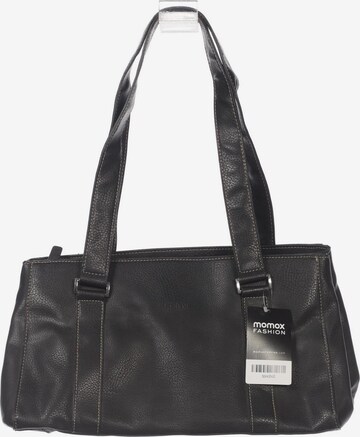 L.CREDI Handtasche gross Leder One Size in Schwarz: predná strana