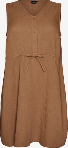 ZizziLjetna haljina 'Vvivu' - smeđa boja: prednji dio