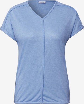 Maglietta di CECIL in blu: frontale
