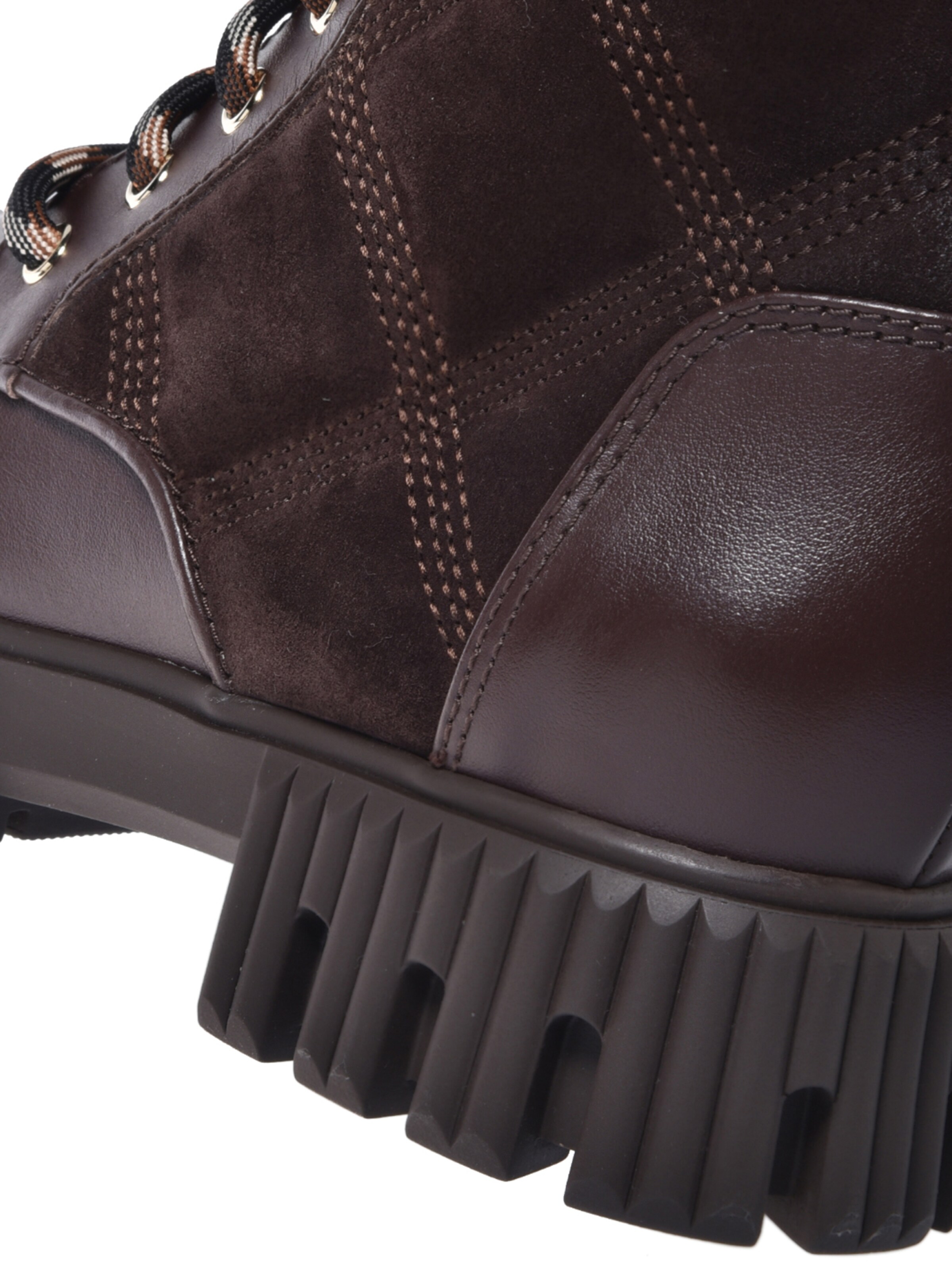 BALDININI Lace-up bootie in Brown