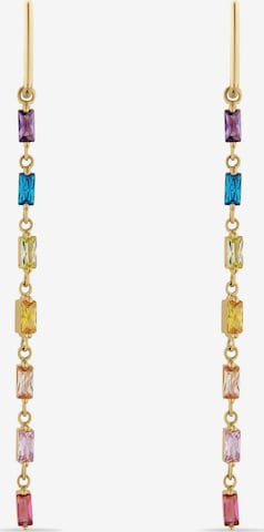 CHRIST Earrings in Yellow: front