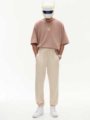 Smiles Tapered Trousers 'Enno' in White