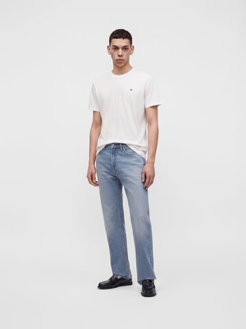 Calvin Klein Jeans Tričko 'CLASSIC' – červená: přední strana