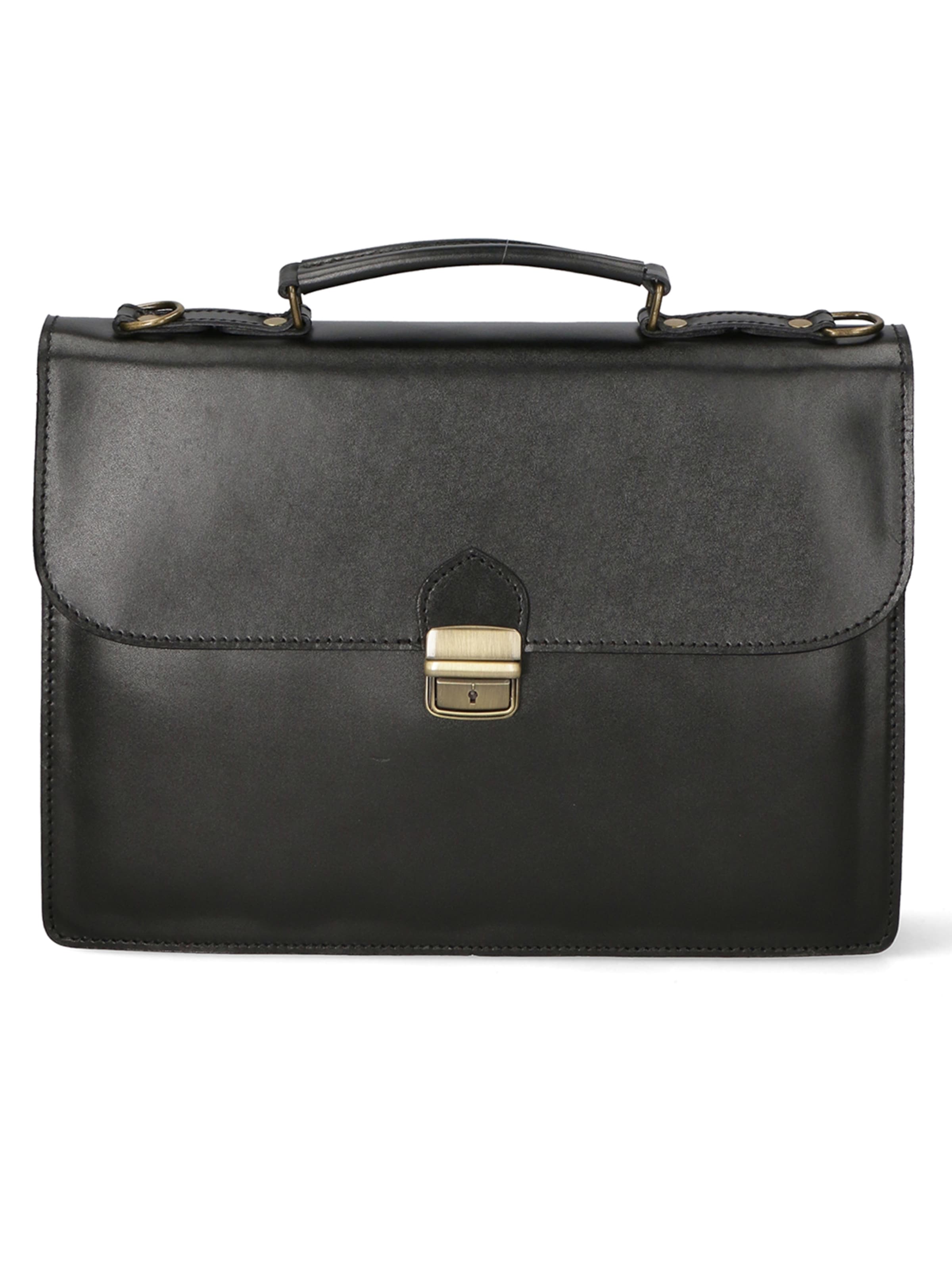Valigetta ventiquattrore di Chiara Ferretti in nero: frontale