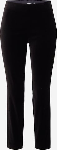 Lauren Ralph Lauren Regular Broek 'KESLINA' in Zwart: voorkant