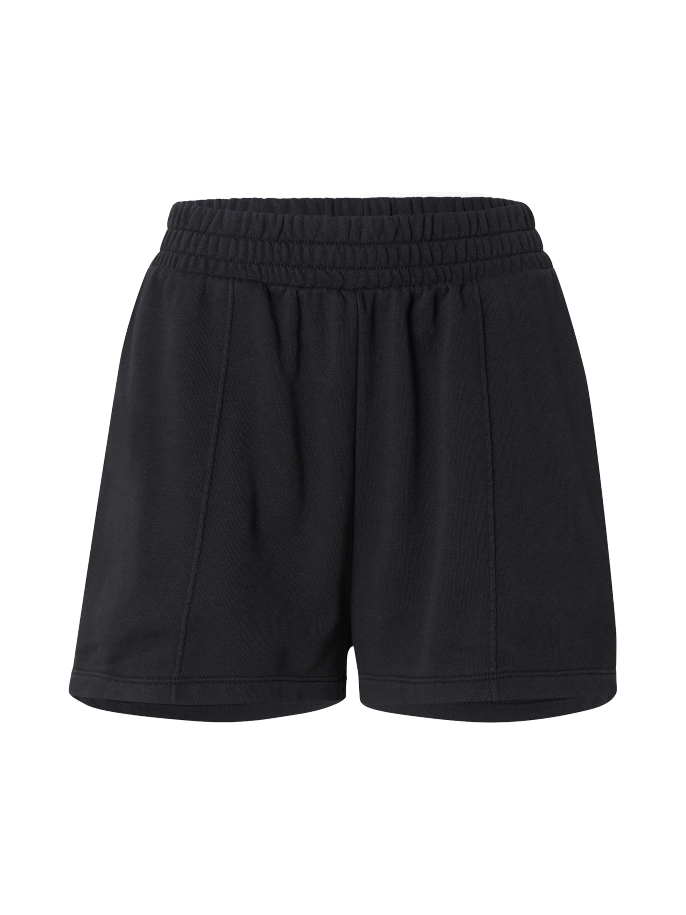 CONVERSE Regular Broek 'Star' in Zwart: voorkant