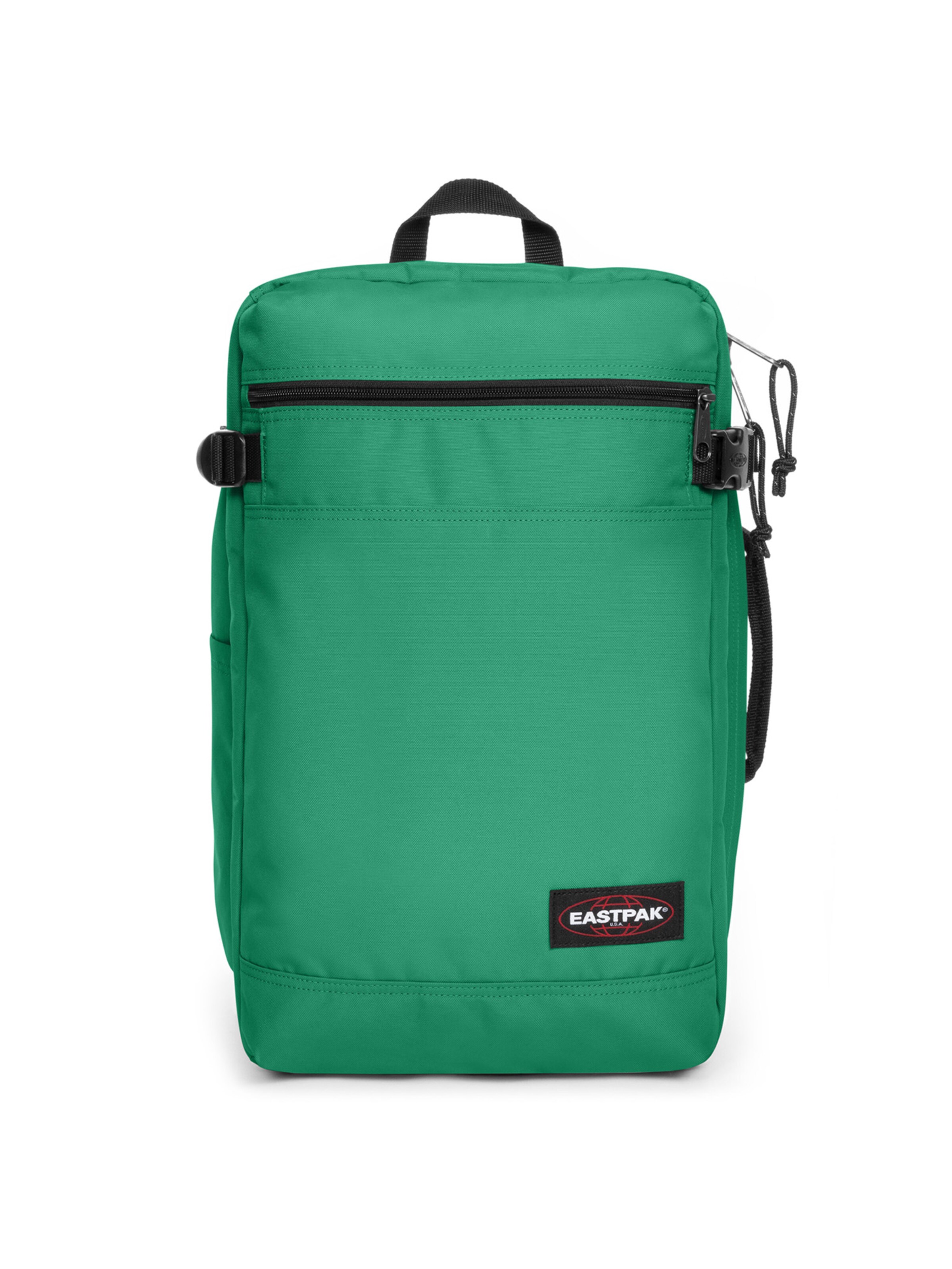 EASTPAK Batoh 'Transit'r' – zelená: přední strana