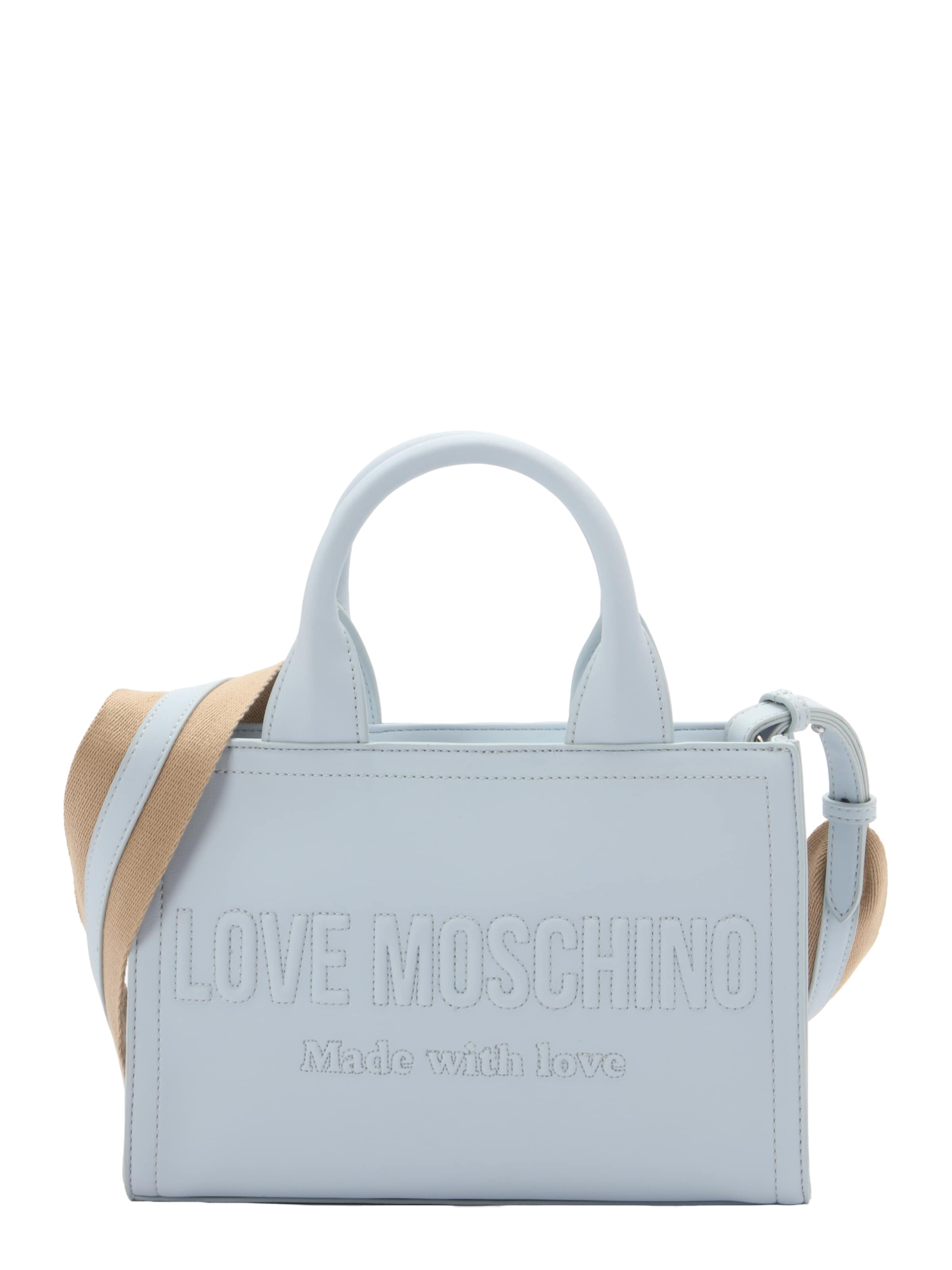 Love Moschino Τσάντα χειρός σε μπλε: μπροστά