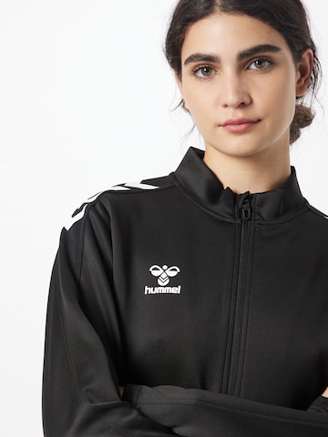 Hummel Sportief sweatvest 'Poly' in Zwart