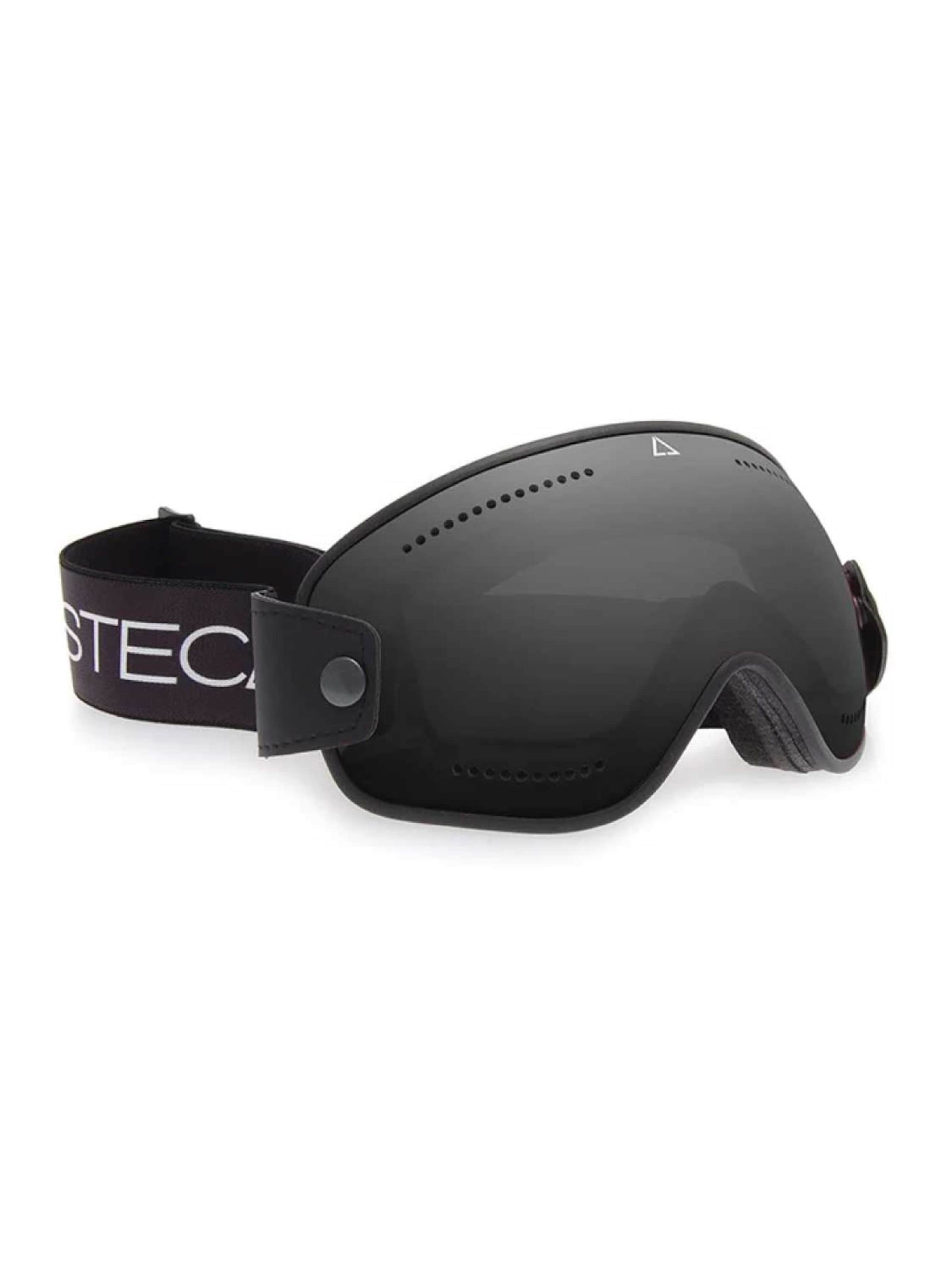 Alsteca Sports sunglasses 'Corvatsch C03' in Black: front