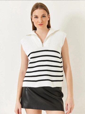 Pullover di Bianco Lucci in bianco: frontale