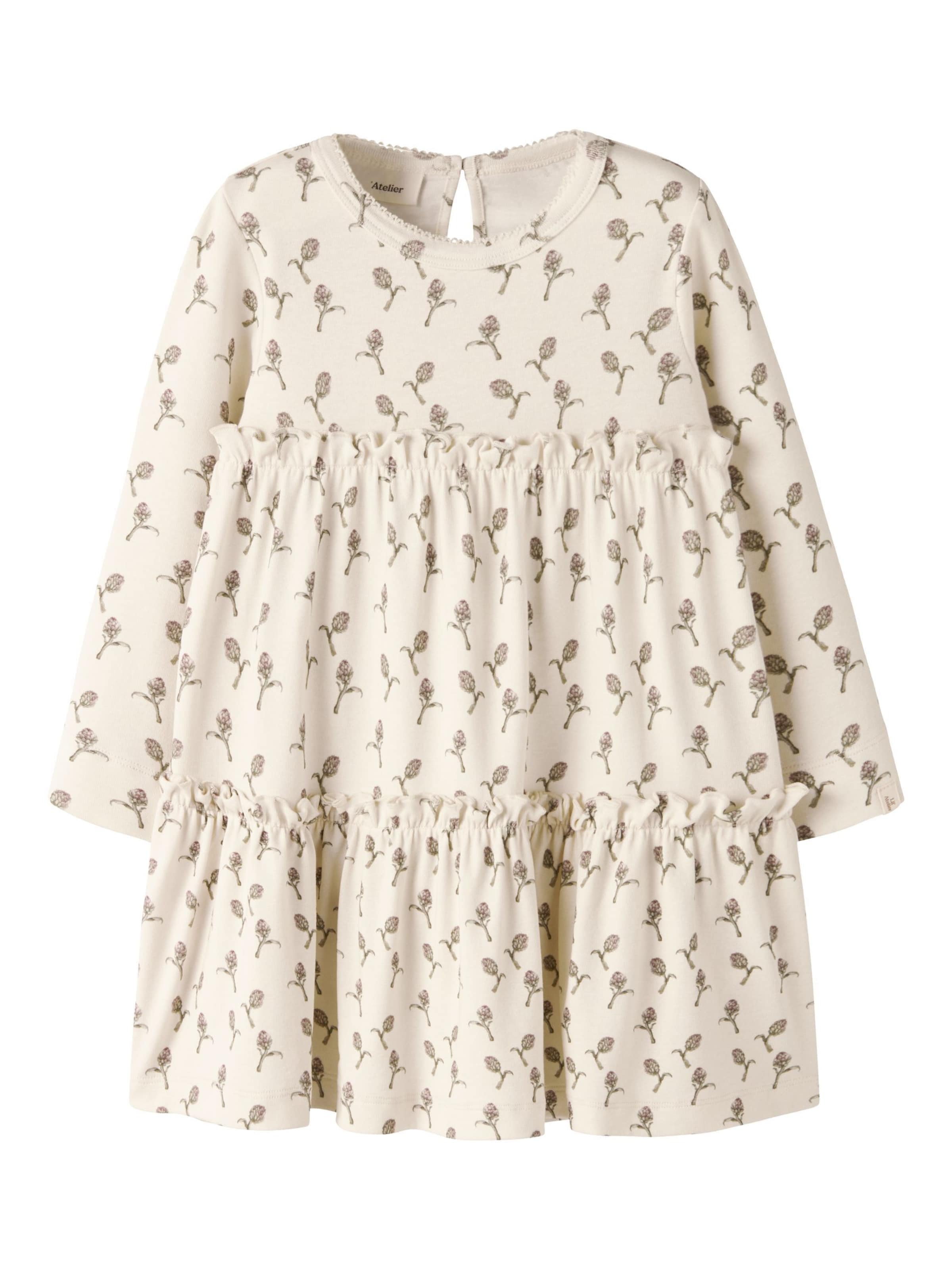 Lil'Atelier - Vestido en beige: frente