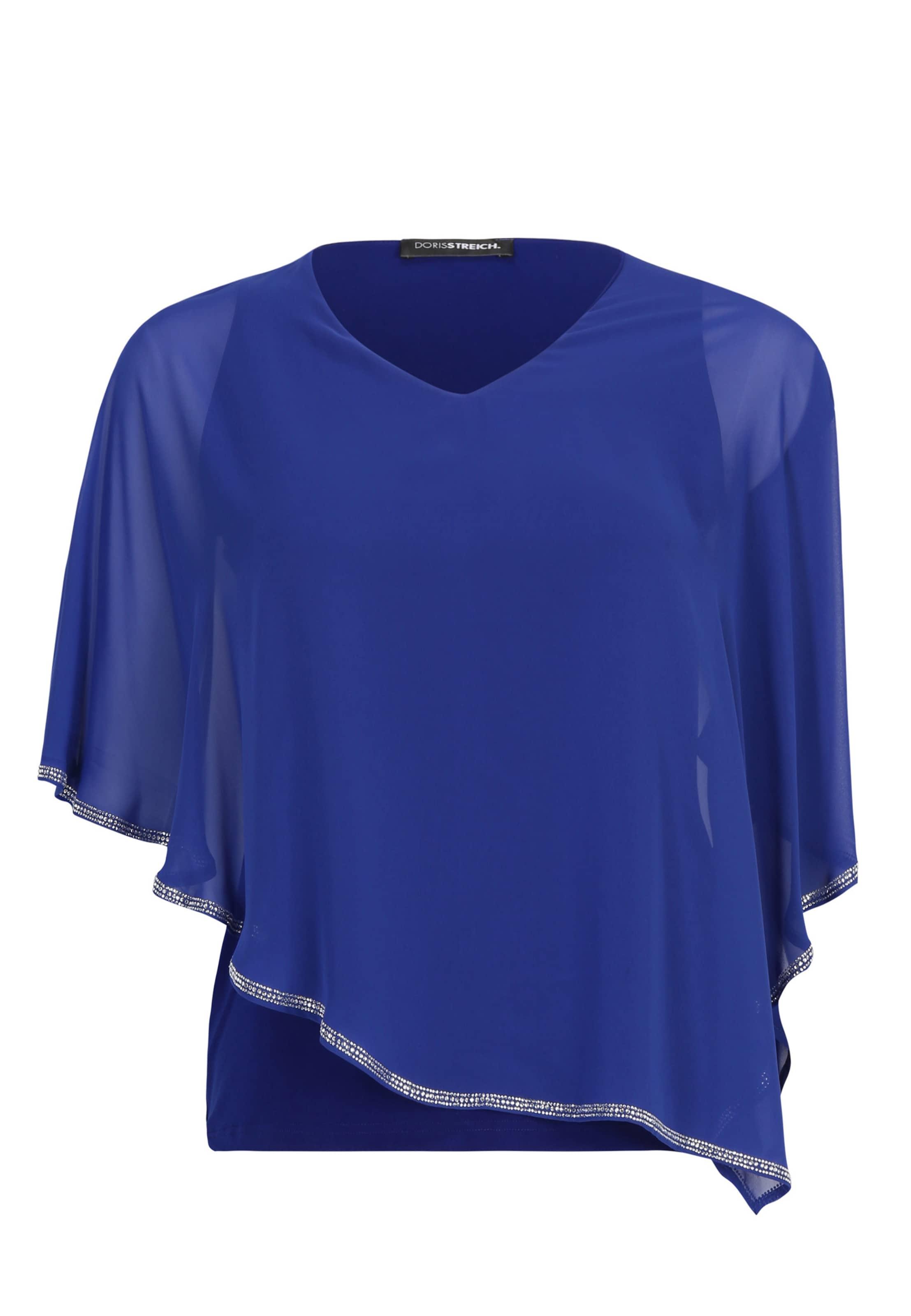 Doris Streich Bluse in Blau: Vorderseite