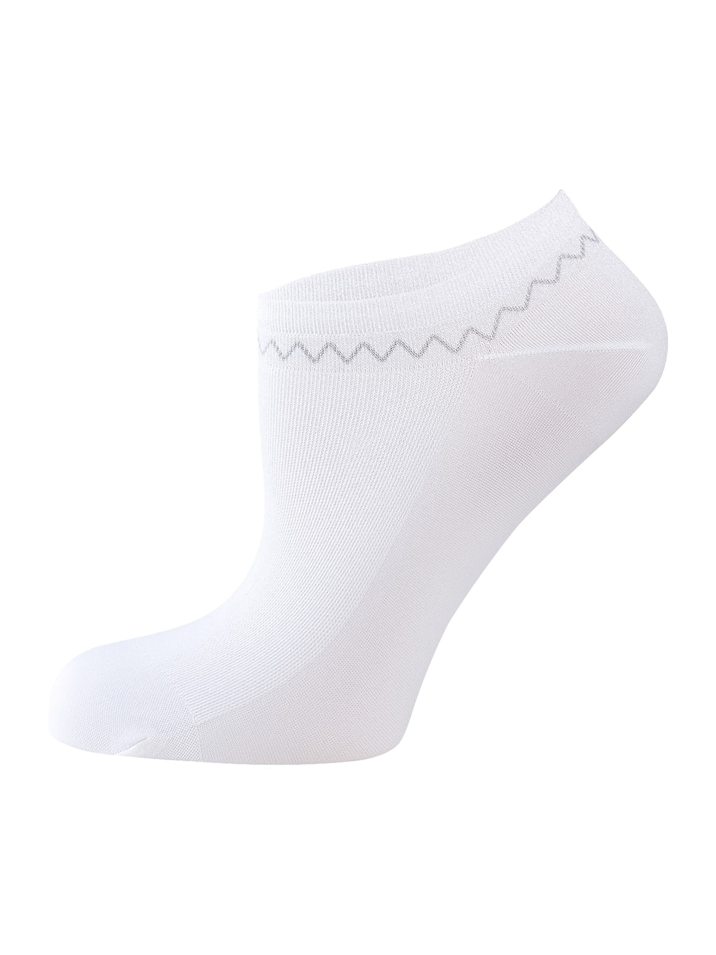 Nur Die Sokken ' Schuh ' in Wit