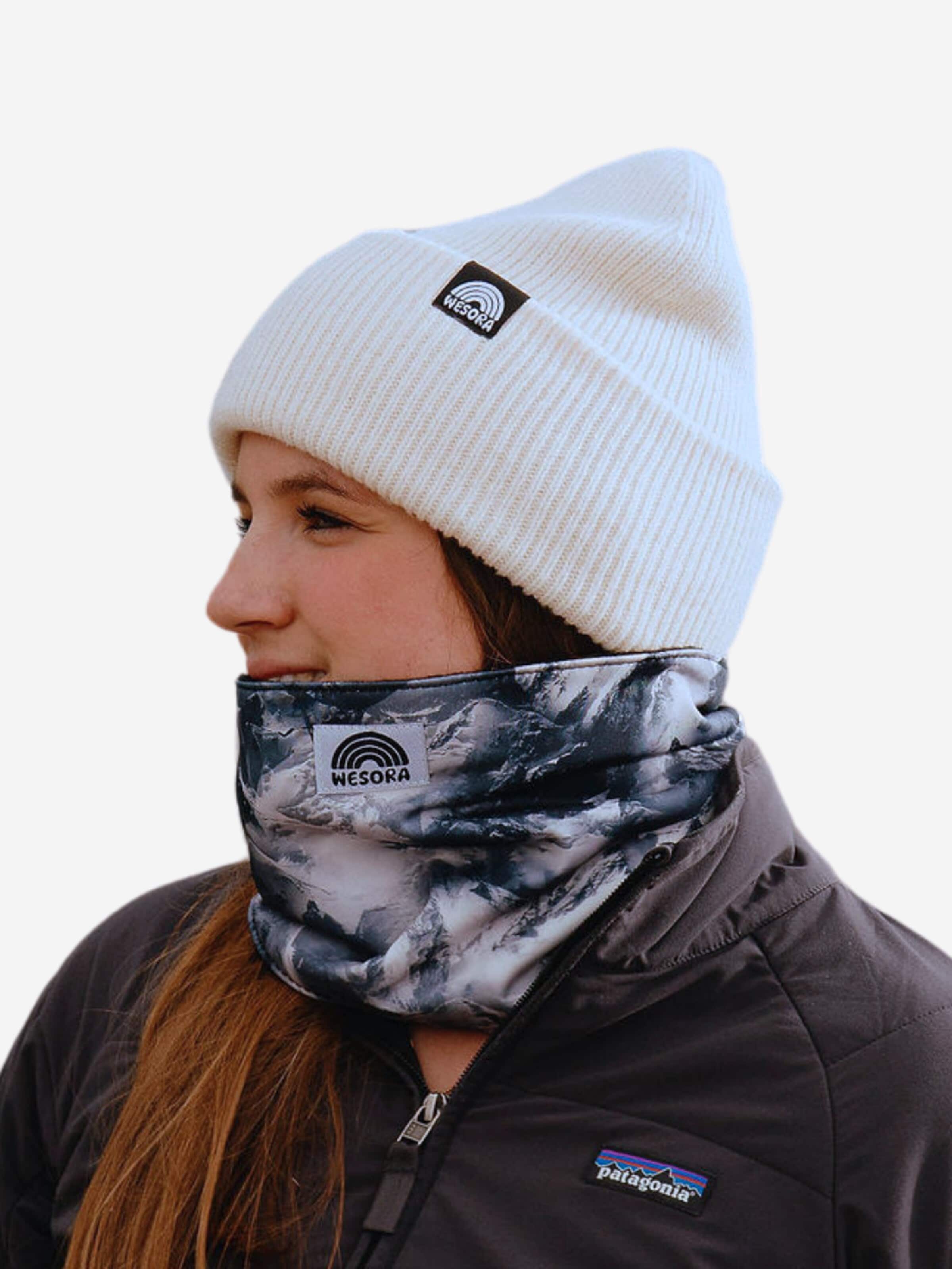 WESORA GmbH Beanie 'Mütze - Recyceld' in White