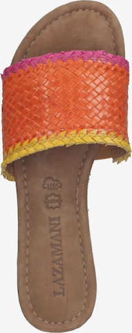 LAZAMANI Mules in Orange