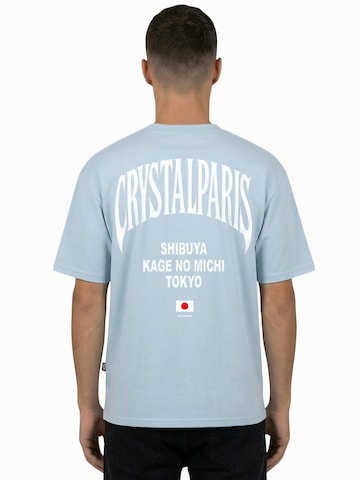 Crystal Paris Shirt 'Kaizen' in Blue: front