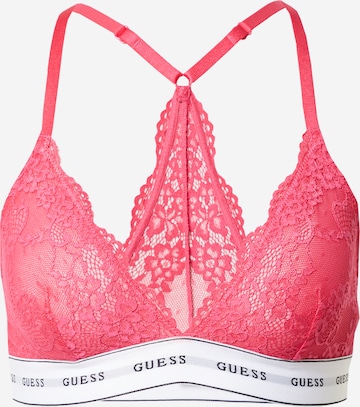 Sutien 'BELLE' de la GUESS pe roz: față