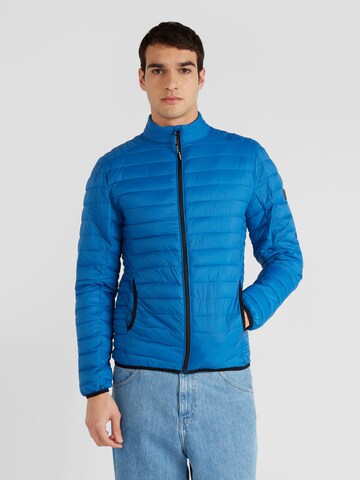 INDICODE JEANS - Ajuste regular Chaqueta de entretiempo 'Amare' en azul: frente