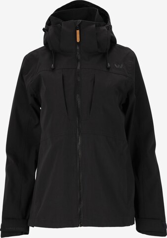 Whistler Outdoor Jacket 'Downey' in Black: front