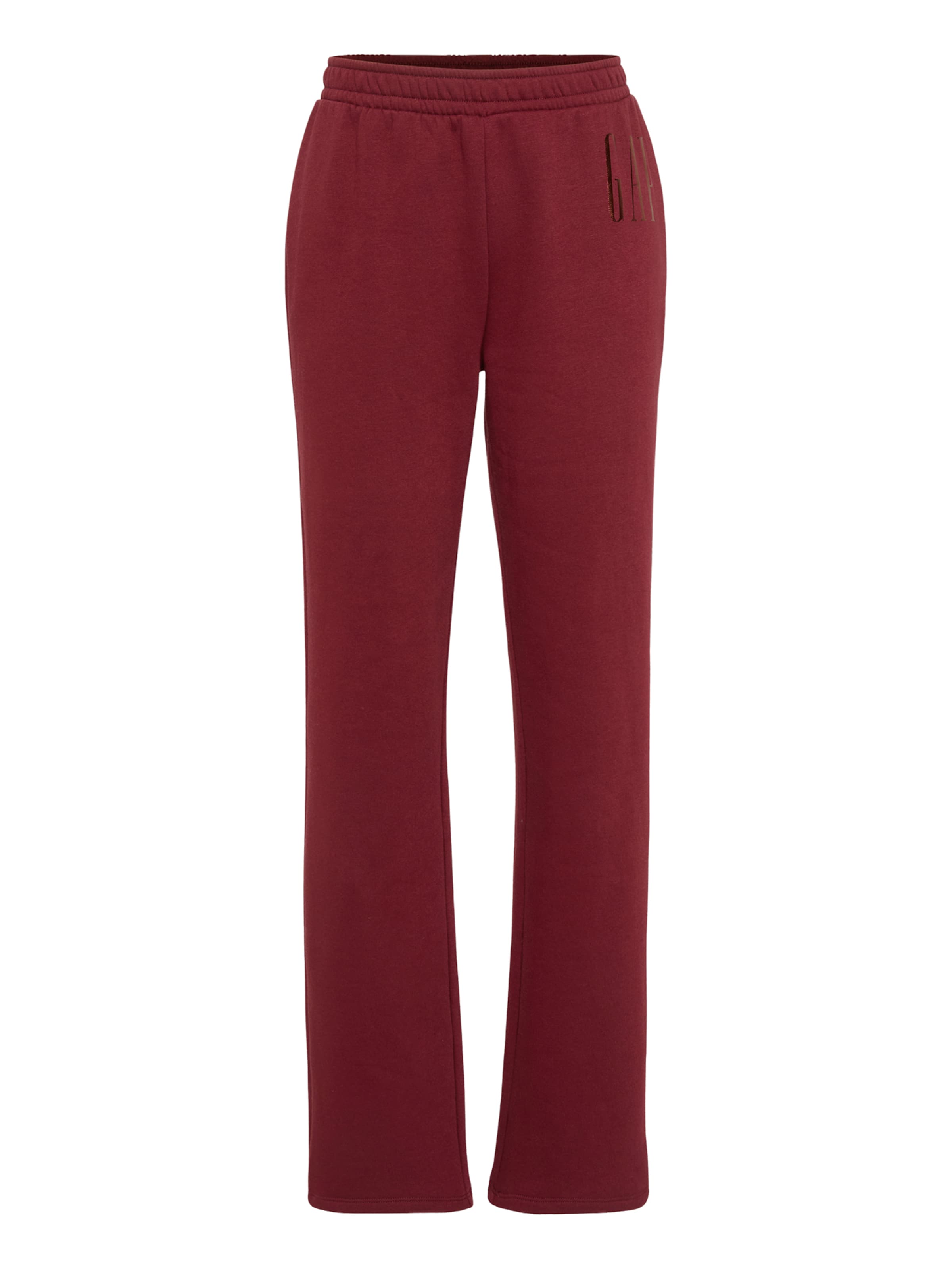 Gap Tall Štandardný strih Nohavice - Červená: predná strana