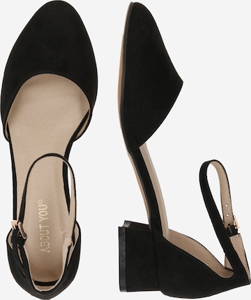 Sandales 'Katrin' ABOUT YOU en noir