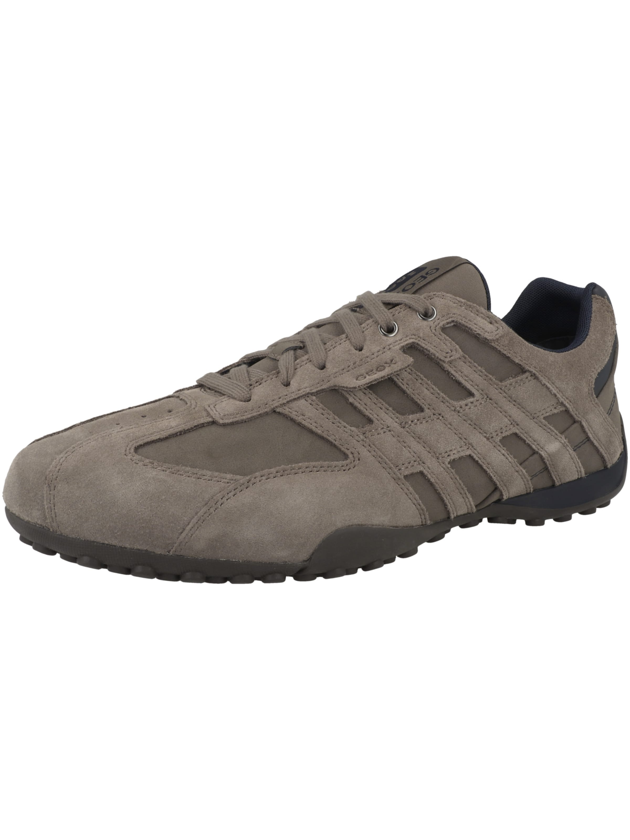 GEOX - Sapatilhas baixas 'U Snake A' em cinzento: frente