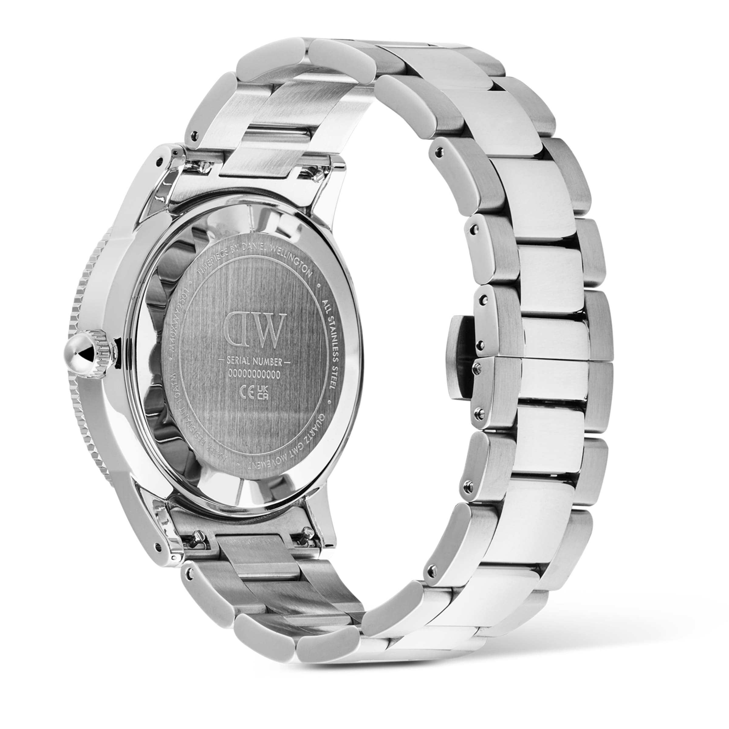 Montre à affichage analogique Daniel Wellington en argent