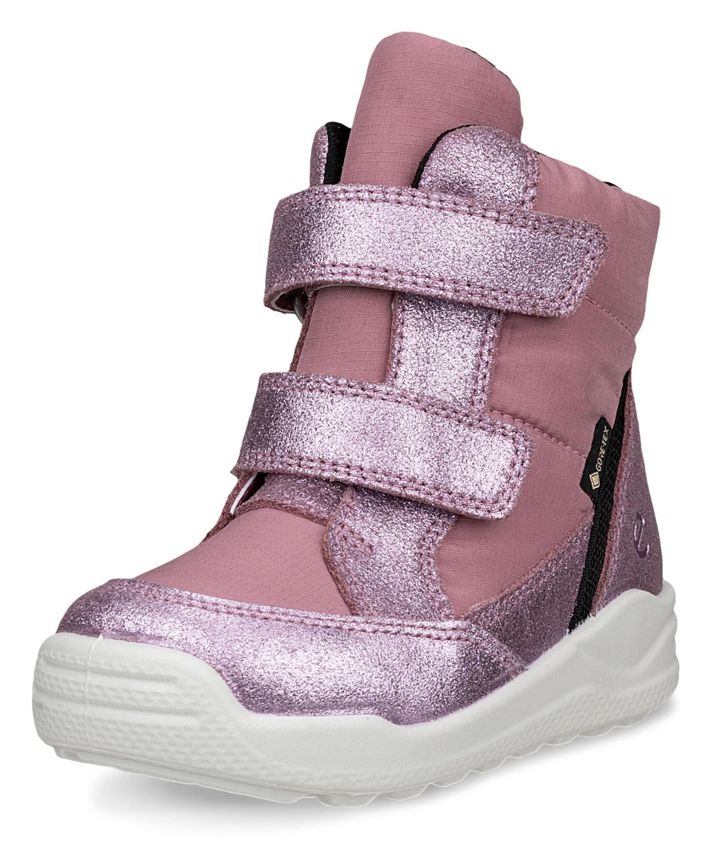 Bottes ECCO en rose : devant