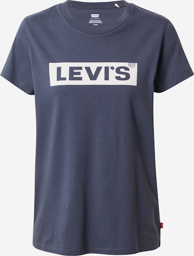 LEVI'S T-Krekls, krāsa - tumši zils / balts, Preces skats