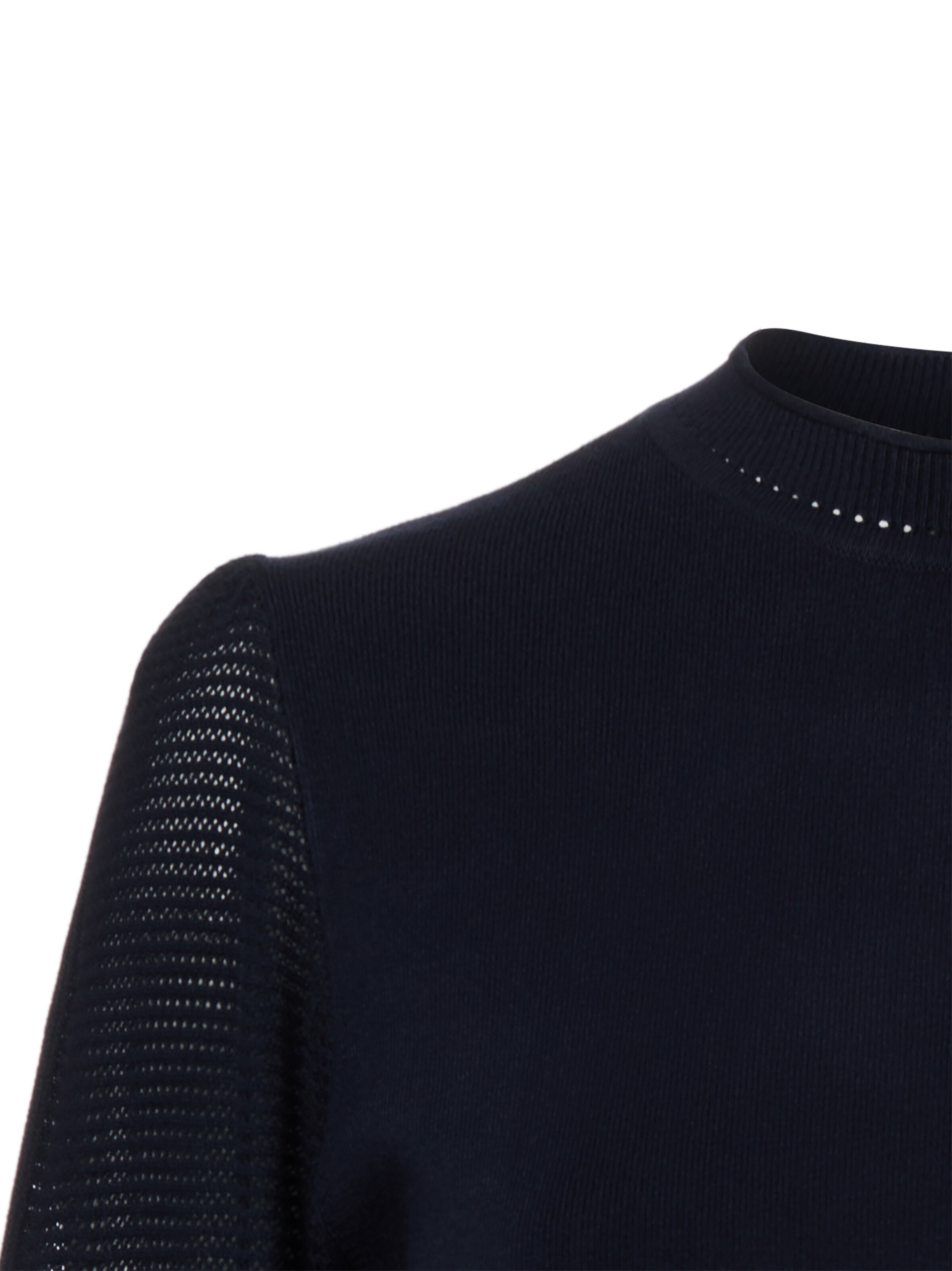 zero Pullover in Blau