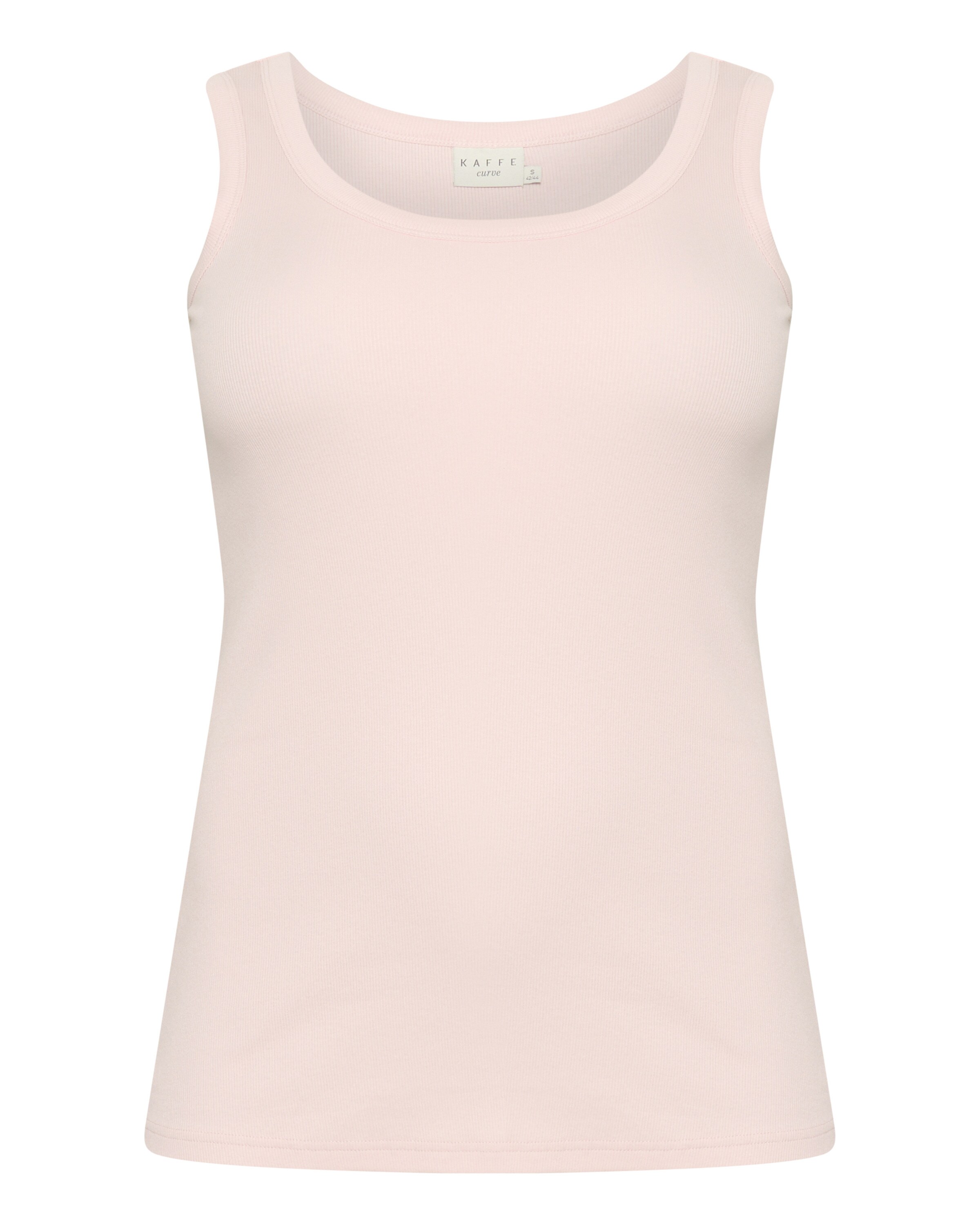 Top 'KCCarina' di KAFFE CURVE in rosa: frontale