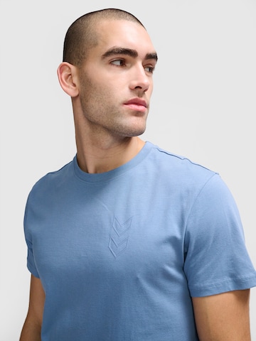 T-Shirt fonctionnel Hummel en bleu