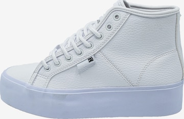Boots 'DC Shoes Manual Hi Wnt' DC Shoes en blanc : devant