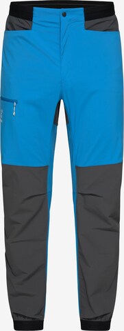 Haglöfs Regular Outdoor Pants 'L.I.M Rugged' in Blue: front