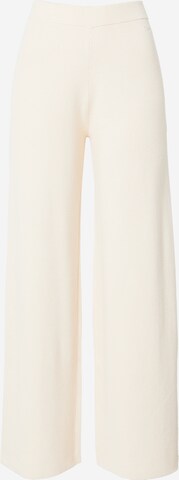 Calvin Klein Wide Leg Hose in Beige: predná strana