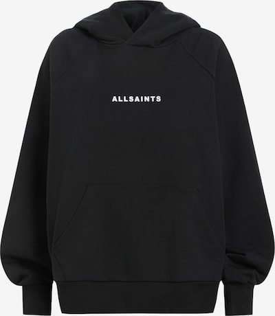 AllSaints Sweatshirt 'TOUR TALON' in schwarz / weiß, Produktansicht