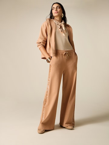 oltre Baggy Broek in Bruin