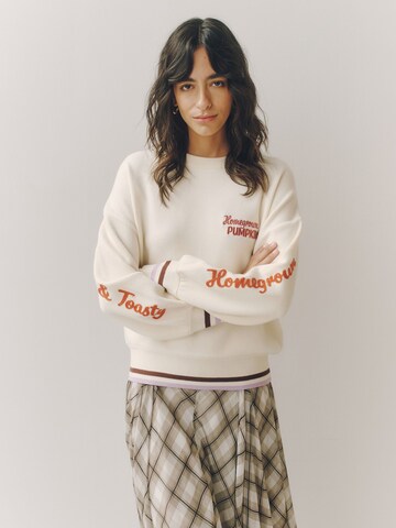Next - Pullover em bege: frente