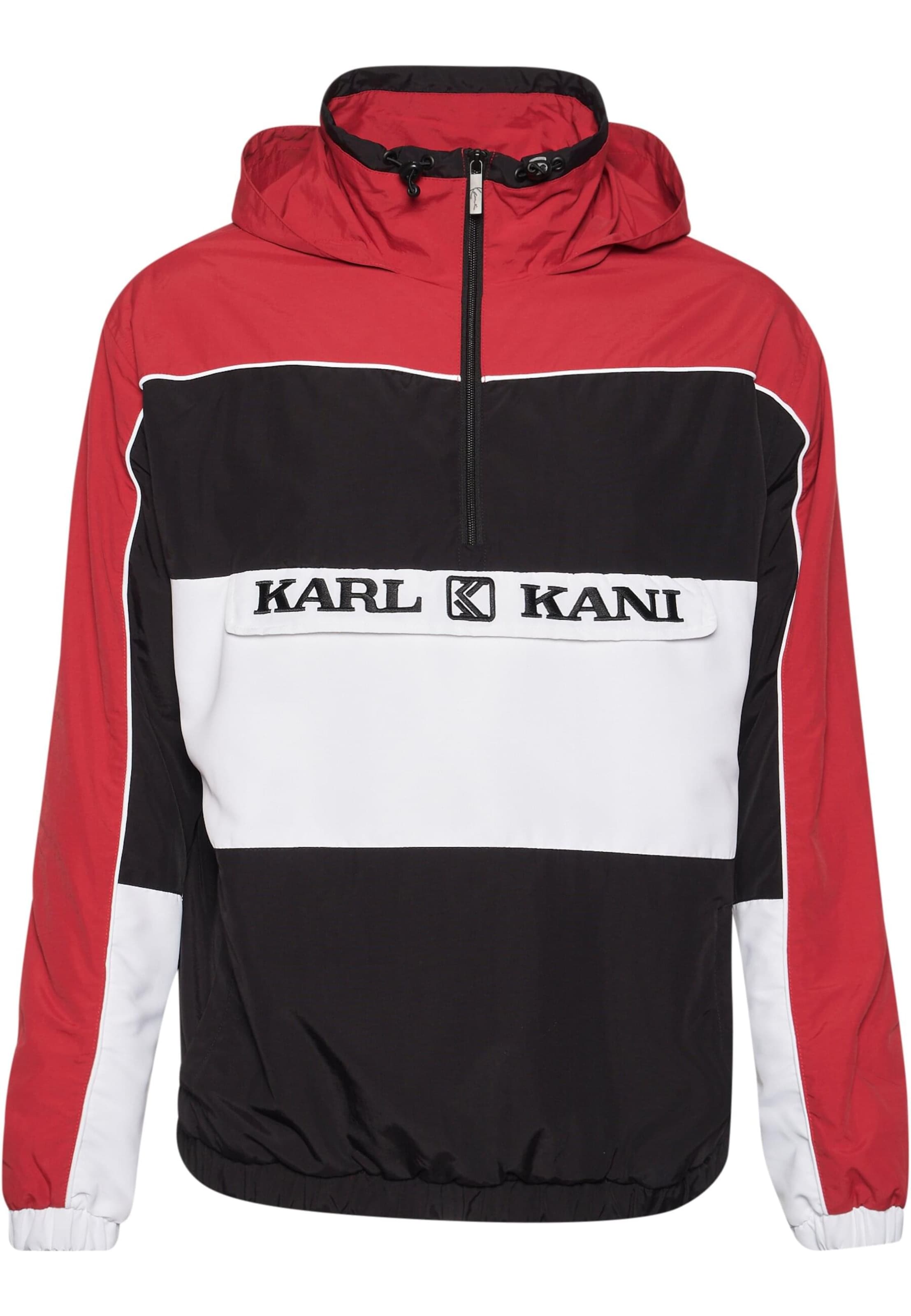 Karl Kani Демисезонная куртка в Красный: спереди