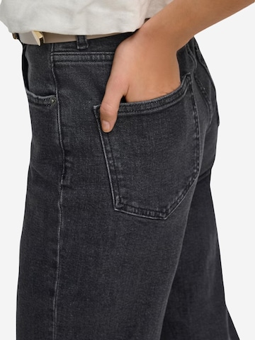 Wide leg Jeans 'ONLJUICY HW REA244 NOOS 15235241' di ONLY in nero