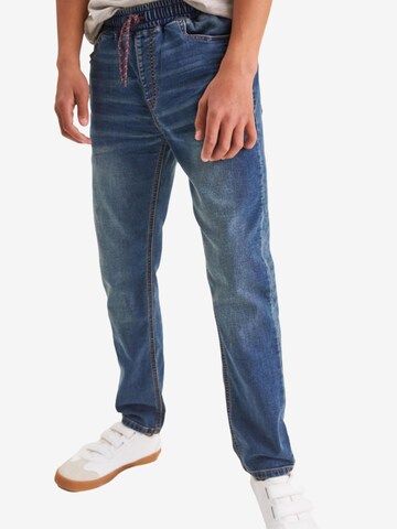 Next Regular Jeans i blå: framsida