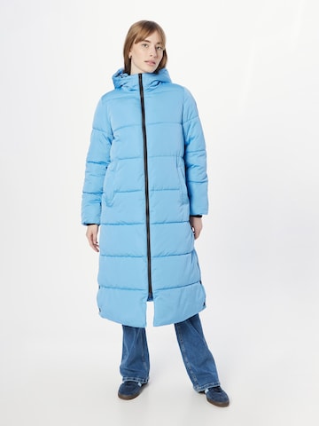 Y.A.S Wintermantel 'KIMMIE' in Blauw: voorkant