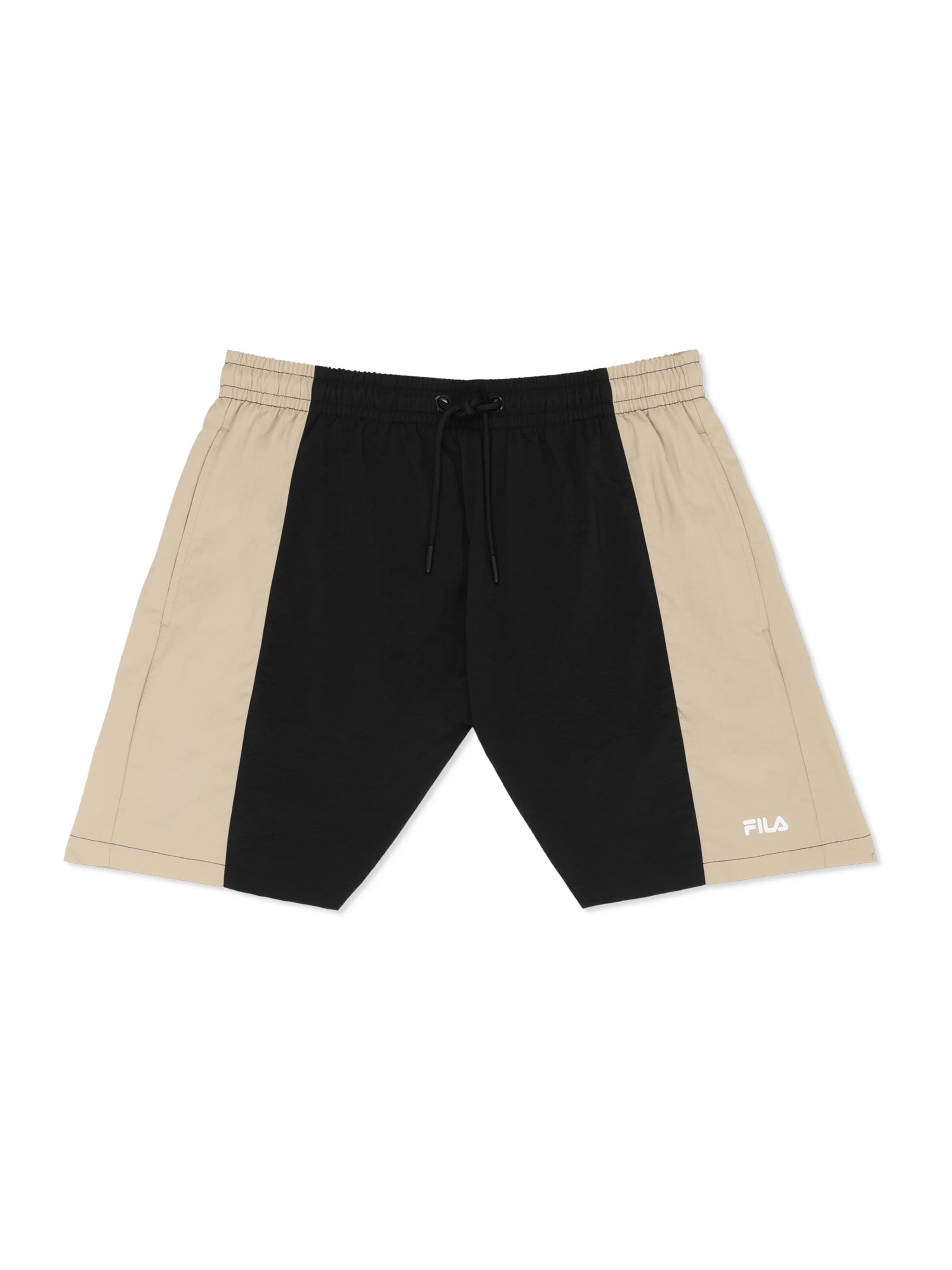 Pantaloncini da bagno 'TELLARO regular blocked beach shorts' di FILA in nero