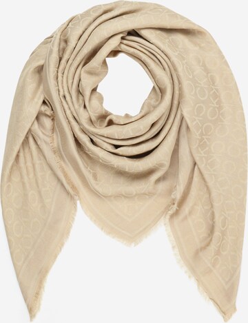 Calvin Klein Wrap in Beige: front